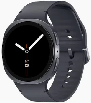Samsung Galaxy Watch 8 smartwatch in graphite