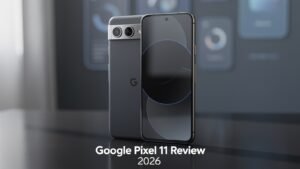Google Pixel 11 smartphone featured in Smart Gear Select's 2026 review